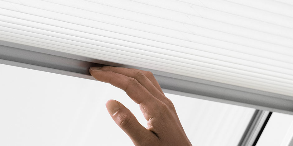 VELUX pleated blind